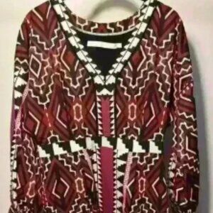 Marie Oliver Aztec Dress. Size M